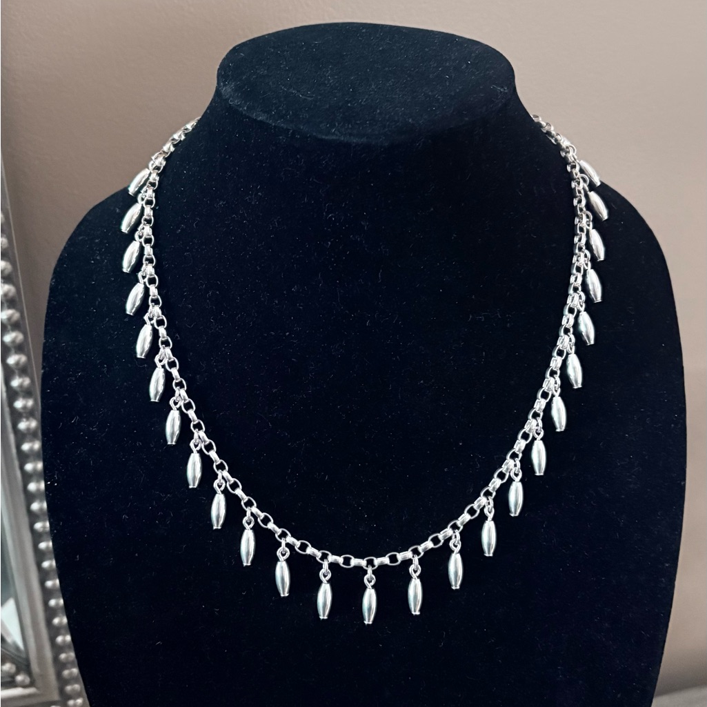 Rlm Studio Robert Lee Morris 925 Sterling Silver Teardrop 20 Necklace 295$